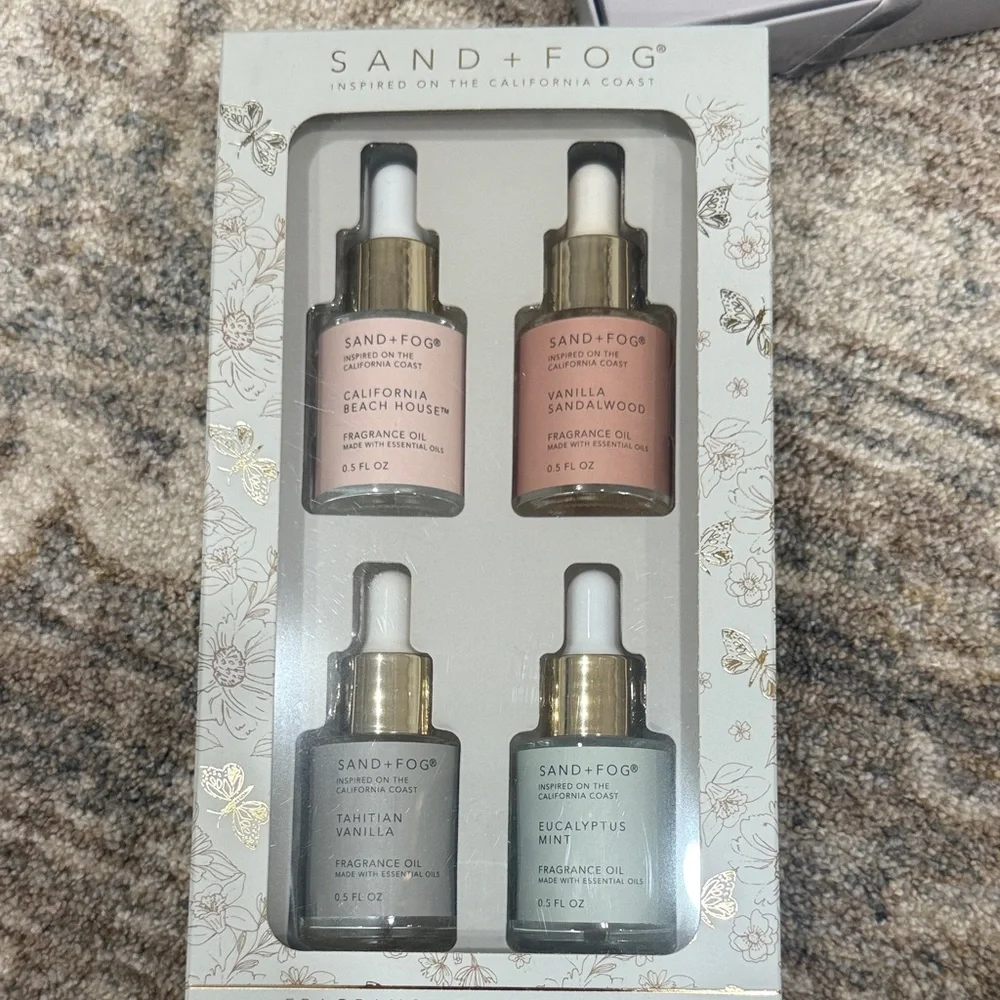 Sand + Fog Fragrance dropper set